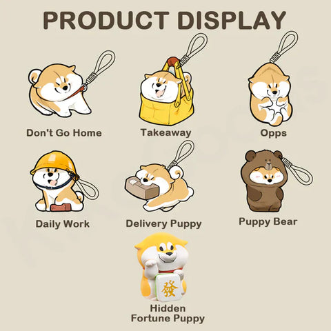 A Chai Goji Puppy Crossing Series Blind Box