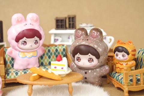 BAOBAOS-PET-STORE-BLIND-BOX-SERIES-Caramel-Rabbit-Napkin-Rabbit