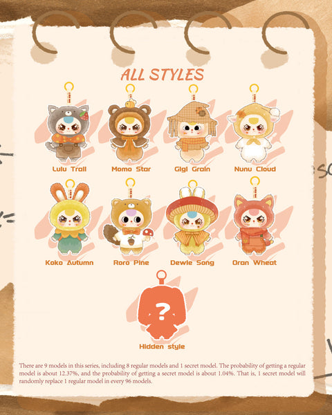 Baby Three Autumn Fairytale Series Plush Blind Box