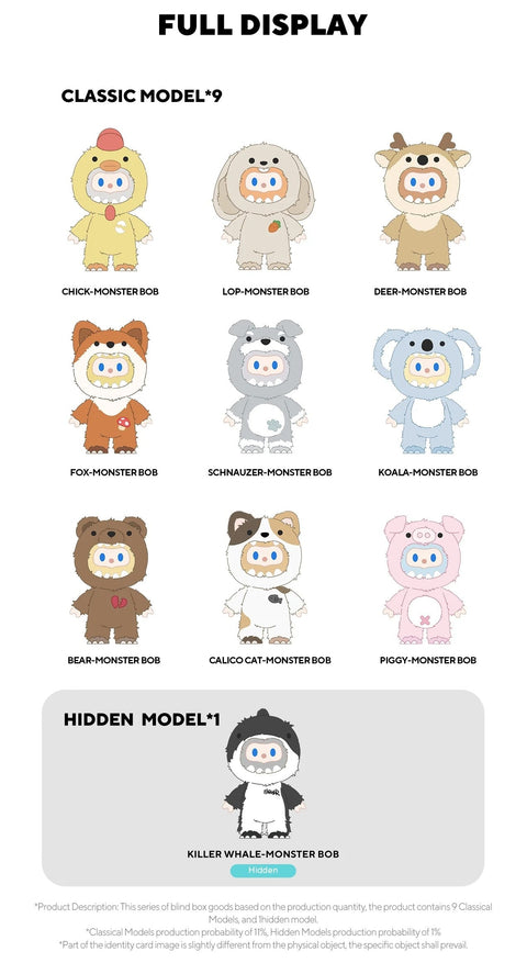 Farmer Bob Ani-Monster Plush Series Blind Box