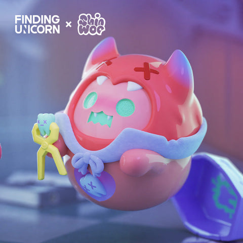 Finding Unicorn Shinwoo Vampire Candy Shop Figure 1. Ghost bear holding a tooth