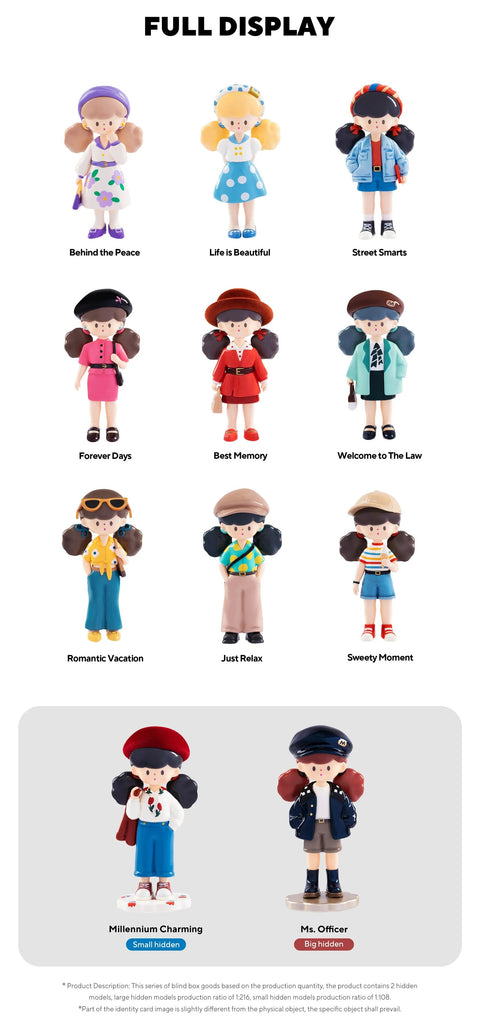 Molinta Retro Girls Series Blind Box