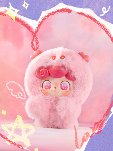 Q.Kid Emotional Hairy Monster Series Plush Blind Box