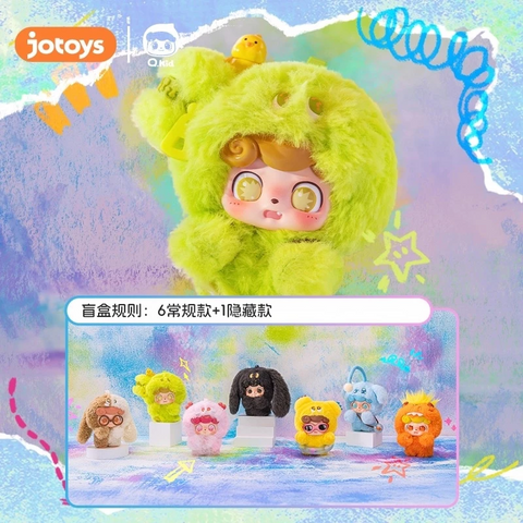 Q.Kid Emotional Hairy Monster Series Plush Blind Box