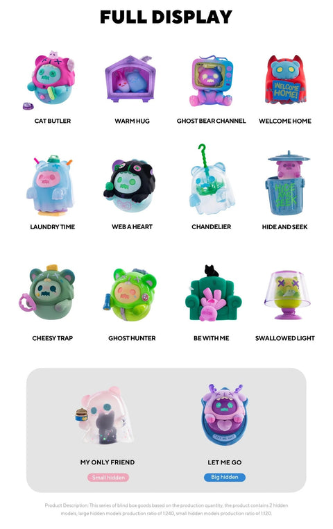 ShinWoo Ghost Bear House Series Blind Box