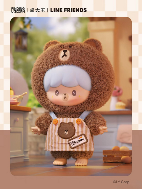 zZoton x Line Friends My Best Friends Series Vinyl Plush Blind Box