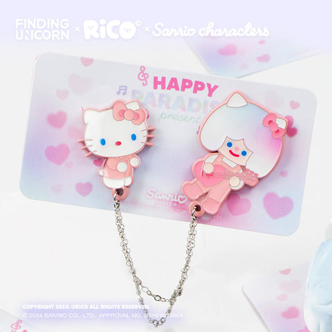 F.UN Rico X Sanrio Happy Paradise Present Series Magnet Badges