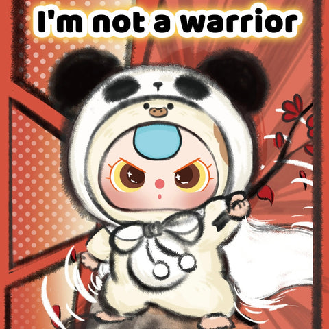 Baby Three I'm Not A Warrior Series Plush Blind Box