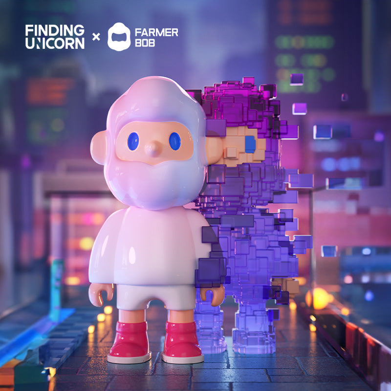F.un FARMER BOB PIXEL UNIVERSE 激レアシークレット F.Un Farmer Bob Pixel Universe Secret Figure Rare 0.5