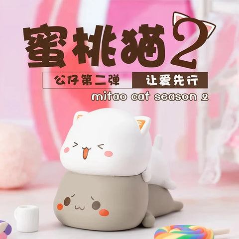 The official cover art featuring a white cat and a gray cat stacked together with the "Let Love Go First" series subtitle.