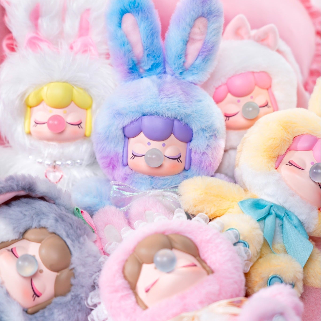 Rolife Nanci Shining Bunny Blind Box, 1 willekeurig figuur uit 6, 26 cm pluche pop, anime verzamelfiguur, cadeau voor verzamelaars Rolife Nanci Shining Bunny Blind Box, 1 willekeurig figuur uit 6, 26 cm pluche pop, anime verzamelfiguur, cadeau voor verzamelaars