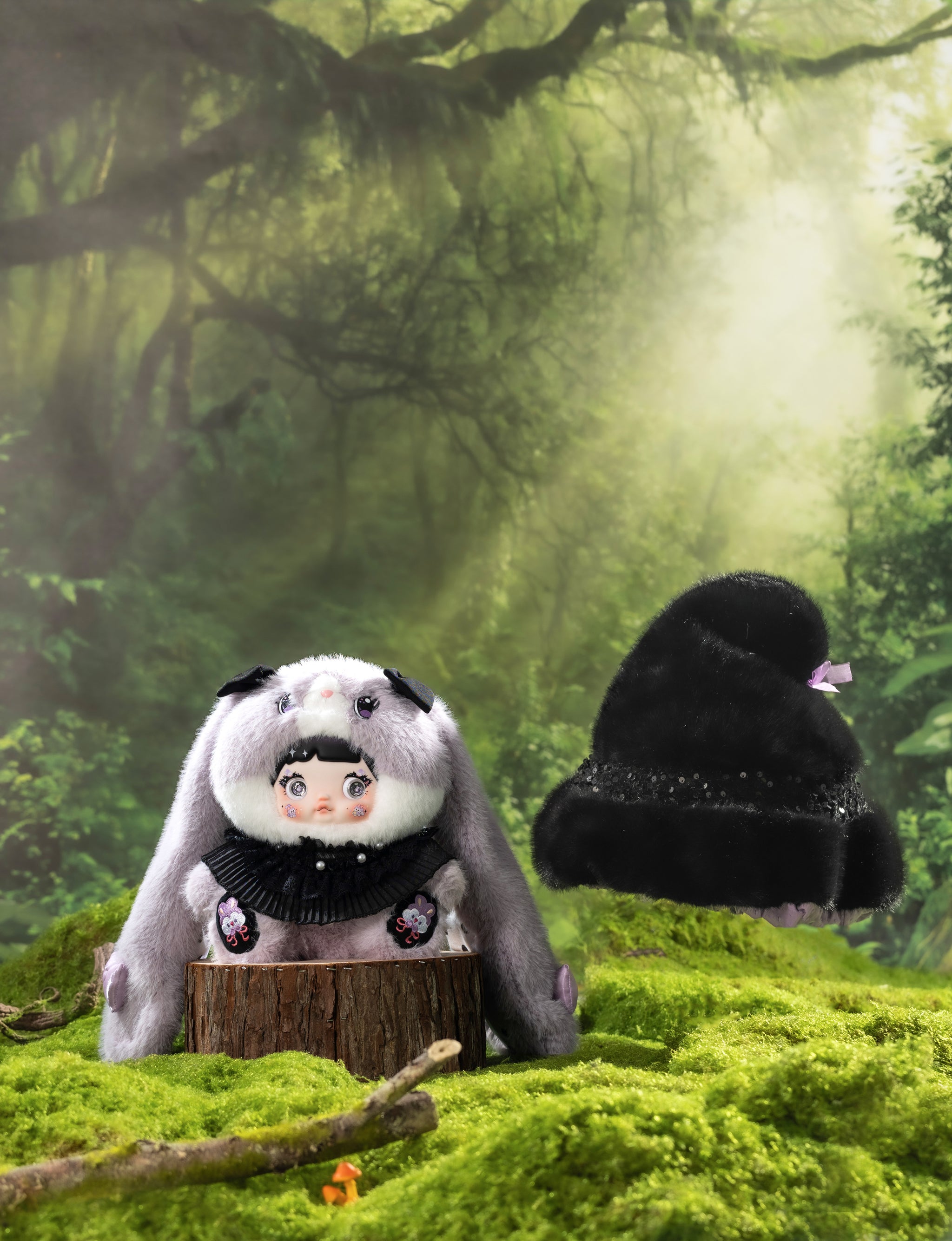 Nommi Mushroom Hat 400% Series Plush Blind Box – Momoku