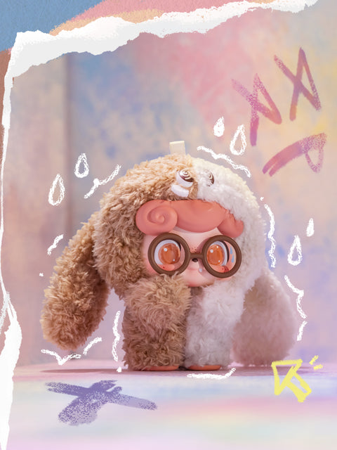 Q.Kid Emotional Hairy Monster Series Plush Blind Box